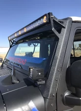 Fishbone Offroad 52 Inch Light Bar Bracket Jeep Wrangler JK 2007-2018                                     - FB21014 - Image 4