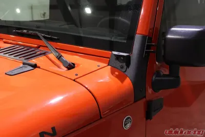 Fishbone Offroad Windshield Light Bracket Jeep Wrangler JK 2007-2018 - FB21015