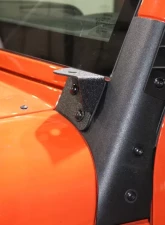 Fishbone Offroad Windshield Light Bracket Jeep Wrangler JK 2007-2018                                     - FB21015 - Image 2