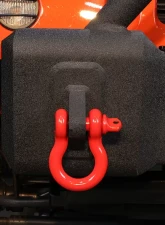 Fishbone Offroad D Ring 3/4 Inch Red 2 Piece Set                                     - FB21038 - Image 4