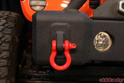 Fishbone Offroad D Ring 3/4 Inch Red 2 Piece Set - FB21038
