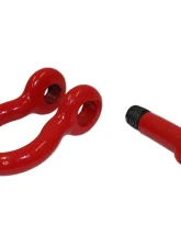 Fishbone Offroad D Ring 3/4 Inch Red 2 Piece Set                                     - FB21038 - Image 4