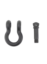 Fishbone Offroad D Ring 3/4 Inch Gloss Black 2 Piece Set                                     - FB21039 - Image 4