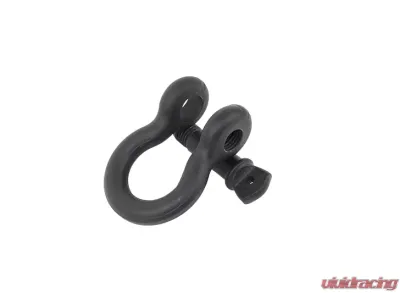 Fishbone Offroad D Ring 3/4 Inch Gloss Black 2 Piece Set - FB21039