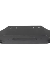 Fishbone Offroad Black Textured Powdercoat Piranha Series Winch Plate Steel Jeep Wrangler TJ 1997-2006                                     - FB21052 - Image 4