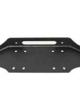 Fishbone Offroad Black Textured Powdercoat Piranha Series Winch Plate Steel Jeep Wrangler TJ 1997-2006                                     - FB21052 - Image 5