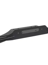 Fishbone Offroad Black Textured Powdercoat Piranha Series Winch Plate Steel Jeep Wrangler TJ 1997-2006                                     - FB21052 - Image 6