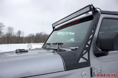 Fishbone Offroad Windshield Light Bracket Jeep Wrangler JL 2018+ - FB21058