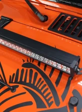 Fishbone Offroad Hood Light Mount Bracket Jeep Wrangler | Rubicon | Unlimited 2007-2018                                     - FB21066 - Image 6