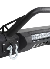 Fishbone Offroad Black Texured Powercoated Front Stubby Winch Bumper W/Tube Guard Jeep Wranger JK 2007-2018                                     - FB22004 - Image 7