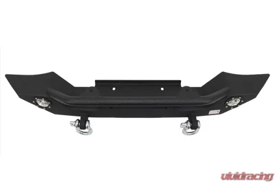 Fishbone Offroad Steel Black Textured Powercoat Front Bumper W/LED's Jeep Wrangler TJ/YJ 1987-2006 - FB22016