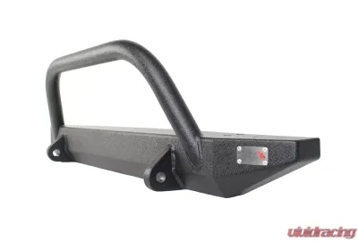 Fishbone Offroad Steel Black Textured Powdercoat Piranha Series Front Bumper W/Winch Guard Jeep Wrangler TJ Rubicon & Unlimited 1997-2006 - FB22048