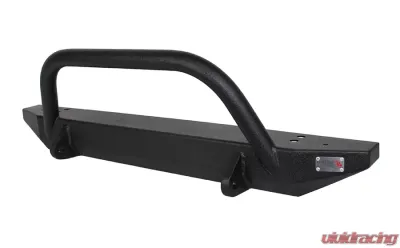 Fishbone Offroad Steel Black Textured Powdercoat Piranha Series Front Bumper W/Winch Guard Jeep Wrangler TJ Rubicon & Unlimited 1997-2006 - FB22048