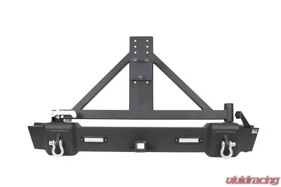 Fishbone Offroad Rear Bumper With Tire Carrier Jeep Wrangler JK 2007-2018 - FB22050