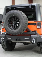 Fishbone Offroad Rear Bumper With Tire Carrier Jeep Wrangler JK 2007-2018                                     - FB22050 - Image 14