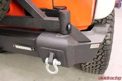 Fishbone Offroad Rear Bumper With Tire Carrier Jeep Wrangler JK 2007-2018 - FB22050