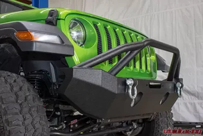 Fishbone Offroad Mid-Width Winch Front Bumper Jeep Wrangler JL 2018+ - FB22088