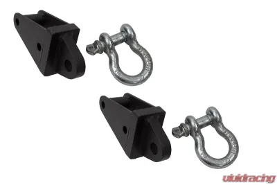 Fishbone Offroad Rear D-Ring Frame Mounts Jeep Wrangler JK 2007-2018 - FB22136