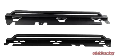 Fishbone Offroad Steel Black Textured Powdercoat Rock Slider Jeep Wrangler JK 4 Door Rubicon 2007-2018 - FB23011