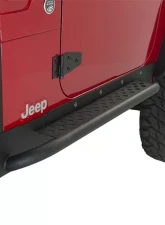 Fishbone Offroad Steel Black Textured Powdercoat  Rock Slider W/Tube Step Jeep Wrangler TJ 1997-2006                                     - FB23028 - Image 3