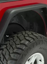 Fishbone Offroad Steel Black Textured Powdercoat Rear 3 Inch Flare Tube Fenders Jeep Wrangler TJ 1997-2006                                     - FB23029R - Image 2
