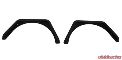 Fishbone Offroad Steel Black Textured Powdercoat Front and Rear Tube Fender Set Of 4 Jeep Wrangler TJ 1997-2006 - FB23029