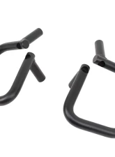 Fishbone Offroad Steel Black Textured Powdercoat Grab Handles Front Jeep Wrangler JK 2/4 Door 2007-2018                                     - FB25033 - Image 3