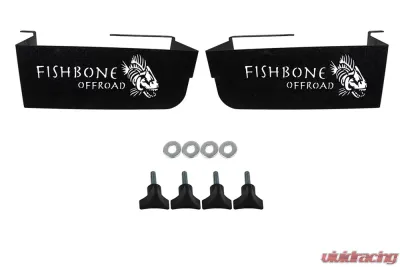 Fishbone Offroad Wheel Well Storage Bins Jeep Wrangler TJ 1997-2006 - FB25103