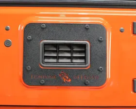 Fishbone Offroad Aluminum Black Textured Powercoat Tailgate Plate Jeep Wrangler JK 2007-2018
