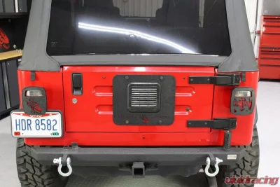 Fishbone Offroad Backside Tailgate Plate Jeep Wrangler | Rubicon | Unlimited TJ 1997-2006 - FB31058