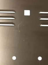 Fishbone Offroad Raw Hood Louver Jeep Wrangler TJ 2003-2006                                     - FB31125 - Image 2