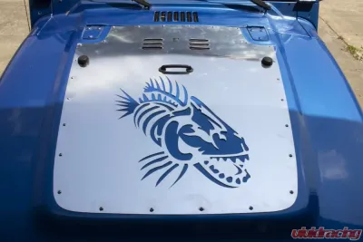 Fishbone Offroad Raw Hood Louver Jeep Wrangler TJ 2003-2006 - FB31125