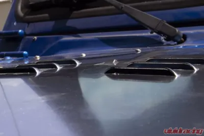 Fishbone Offroad Raw Hood Louver Jeep Wrangler TJ 2003-2006 - FB31125