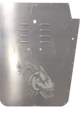 Fishbone Offroad Raw Hood Louver Jeep Wrangler JK 2007-2012                                     - FB31126 - Image 4