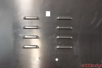 Fishbone Offroad Raw Hood Louver Jeep Wrangler JK 2007-2012 - FB31126