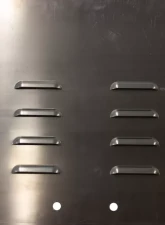 Fishbone Offroad Raw Hood Louver Jeep Wrangler JK 2013-2018                                     - FB31127 - Image 2