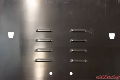 Fishbone Offroad Raw Hood Louver Jeep Wrangler JK 2013-2018 - FB31127