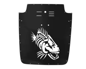 Fishbone Offroad Black Hood Louver Jeep Wrangler TJ 2003-2006