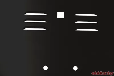 Fishbone Offroad Black Hood Louver Jeep Wrangler TJ 2003-2006 - FB31132