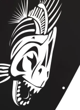 Fishbone Offroad Black Hood Louver Jeep Wrangler TJ 2003-2006                                     - FB31132 - Image 3