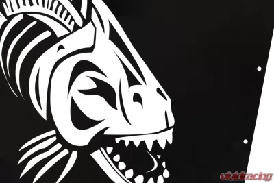 Fishbone Offroad Black Hood Louver Jeep Wrangler JK 2007-2012 - FB31133