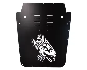 Fishbone Offroad Black Hood Louver Jeep Wrangler JK 2013-2018