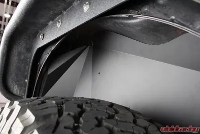 Fishbone Offroad Aluminum Black Powercoat Rear Inner Fenders Jeep Wrangler JK 2007-2018 - FB33007R