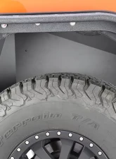 Fishbone Offroad Aluminum Black Powercoat Rear Inner Fenders Jeep Wrangler JK 2007-2018                                     - FB33007R - Image 6