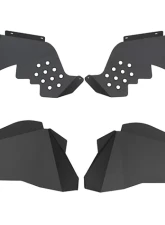 Fishbone Offroad Aluminum Black Powdercoat Inner Fenders Front/Rear Set Of 4 Jeep Wrangler JK 2007-2018                                     - FB33007 - Image 5