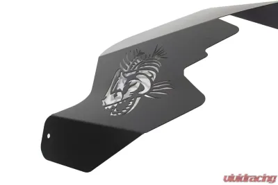 Fishbone Offroad Black Powdercoat Logo Aluminum Inner Fenders Jeep Wrangler JK 2007-2018 - FB33073