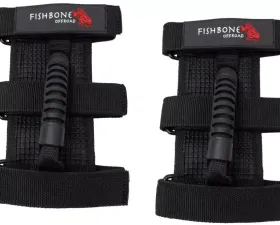 Fishbone Offroad Grab Handles w/ Straps Jeep Wrangler JL 2-Door 2018+