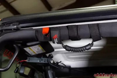 Fishbone Offroad Grab Handles w/ Straps Jeep Wrangler JL 2-Door 2018+ - FB55153