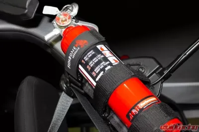 Fishbone Offroad Black Fire Extinguisher Holder Jeep Wrangler JL 2-Door 2018+ - FB55154