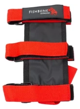 Fishbone Offroad Red Fire Extinguisher Holder Jeep Wrangler JL 2-Door 2018+                                     - FB55155 - Image 11